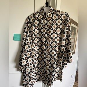 La vie style house mini button caftan